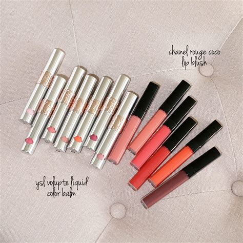 ysl liquid lip balm swatches